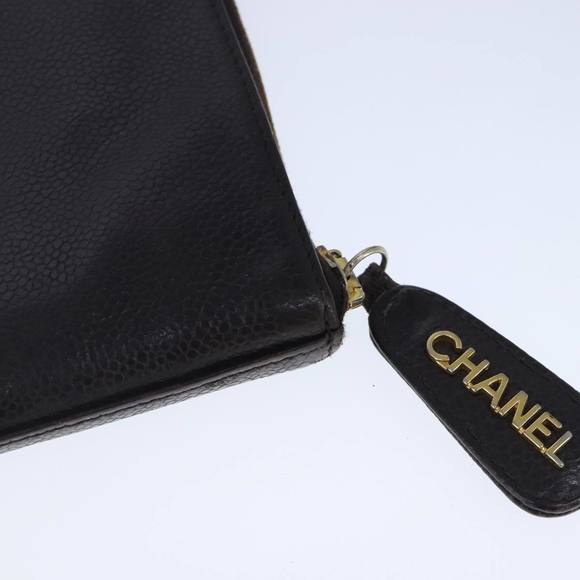 CHANEL Document Case Caviar Skin Brown CC Auth bs20232 - Picture 16 of 16
